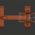 Loom Manual Loom Simple Loom 3d model