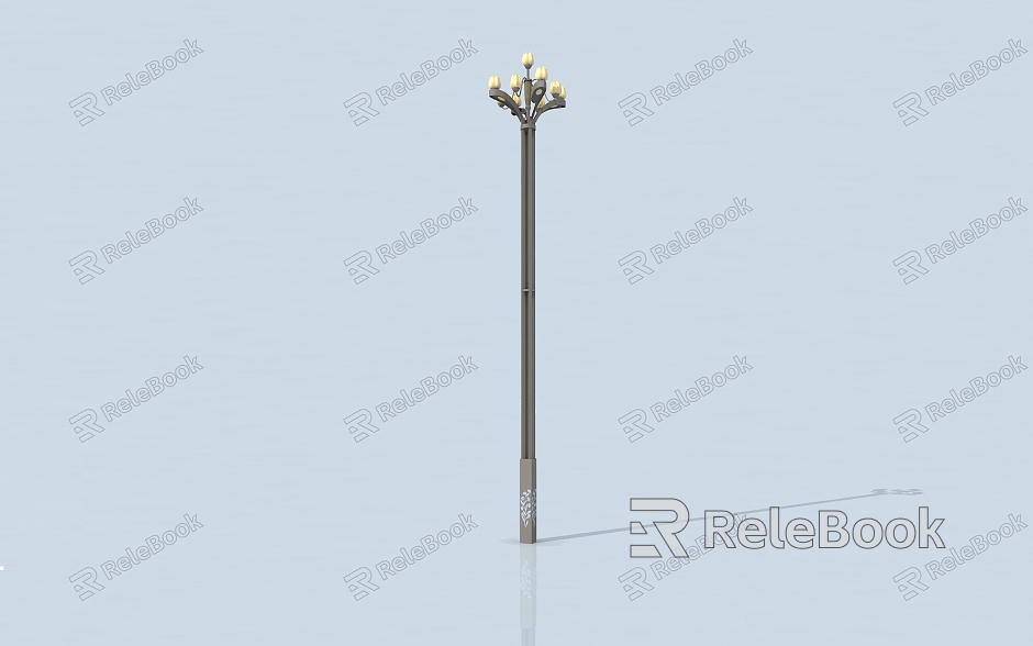 modern street lamp city furniture model