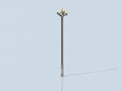 modern street lamp city furniture model