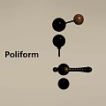 Poliform Door Handles In Various Stylish Designs With Metallic And Wooden Finishes