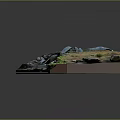 Cave Mountain Cave Realistic 3d model