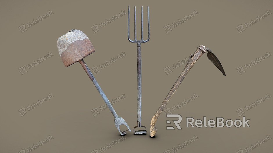 Weapons Old Farming Pack model