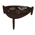 Middle Ancient Tea Table 3d model