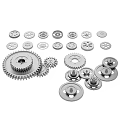 Durable Assorted Metal Hardware Tools Including Gears Washers And Mechanical Parts