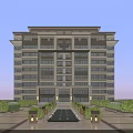 Modern Residential Building With Shower And Sauna Facilities
