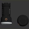 Flashlight flashlight military flashlight lighting tools tactical flashlight charging flashlight 3d model