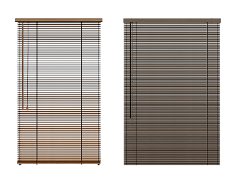 Modern venetian blinds venetian blinds combination 3d model