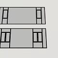 Sleek Floor To Ceiling Windows Design With Black Frame And Glass Panels