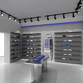 Leader Clothing Store With TZ Trendy Zone Shoe Racks Clothing Displays And Cartoon Figure
