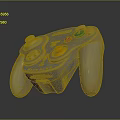 gamepad wireless gamepad game console accessories gamepad 3d model
