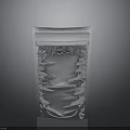 Industrial Transparent Glass Equipment Featuring Water Filled Container And Stable Base