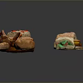 Assorted Delicious Food Items Featuring Cake Sliced Bread Sandwiches Roast Chicken And Small Buns