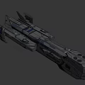 Futuristic Sci-Fi Spaceship With Geometric Design Metallic Surface And Advanced Aerodynamic Structure