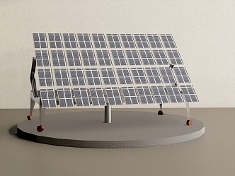 solar panel 3d model