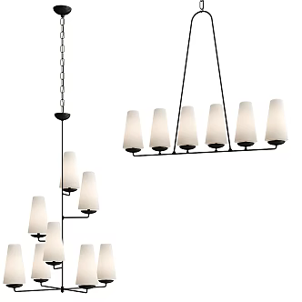Decorative Chandelier Restaurant Chandelier Living Room Chandelier Hotel Chandelier Restaurant Chandelier Creative Chandelier Bar Chandelier 3d model