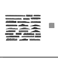Natural Stone and Wood Building Materials With Various Textures And Shapes