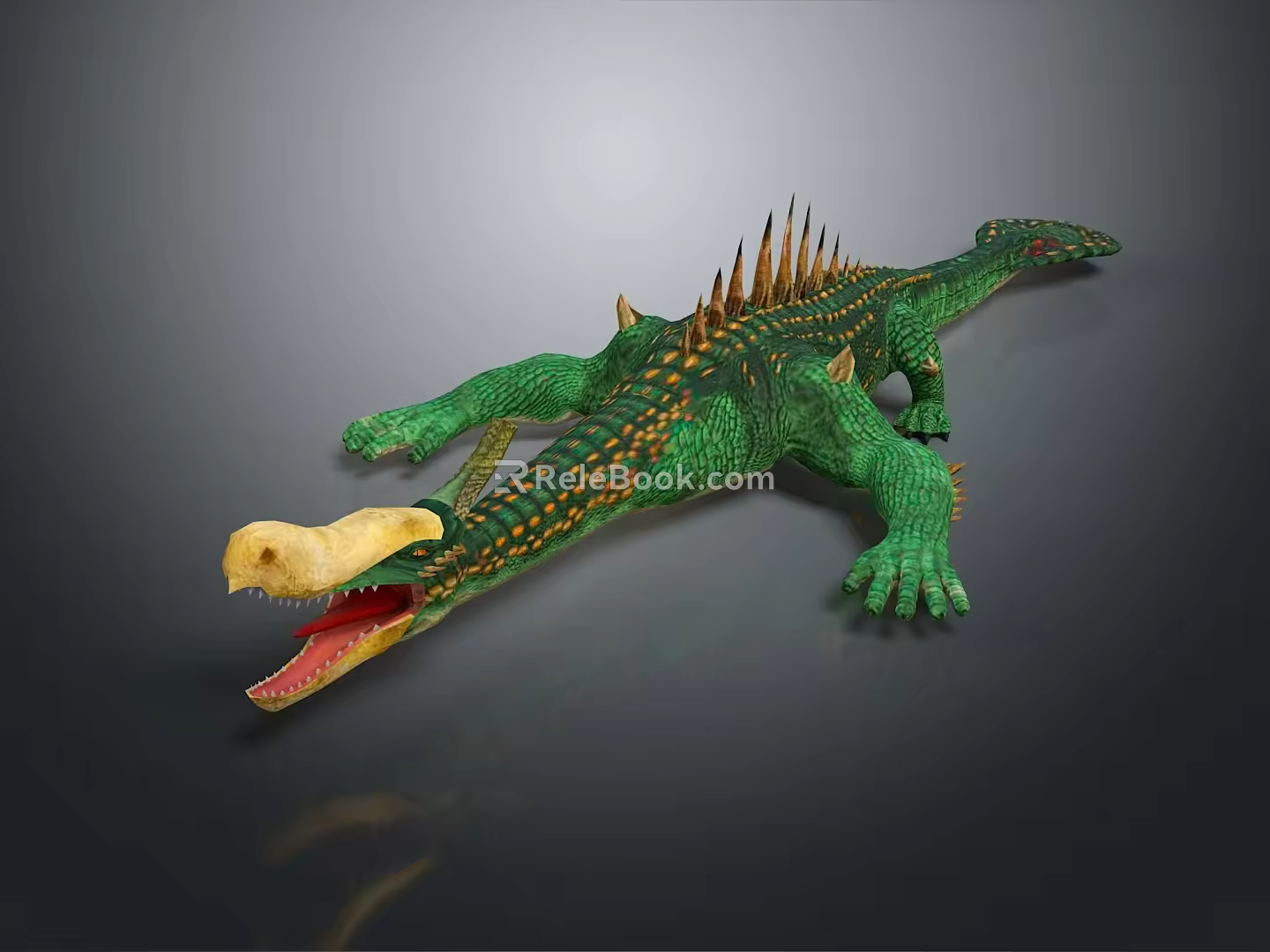 Crocodile Alligator Nile Crocodile carnivore reptile cold-blooded animal reptile 3d model