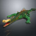 Crocodile Alligator Nile Crocodile carnivore reptile cold-blooded animal reptile 3d model