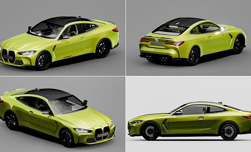 Hyundai BMW m4g82 bmw sports car BMW g82 sports car BMW m4 sports car BMW coupe 3d model