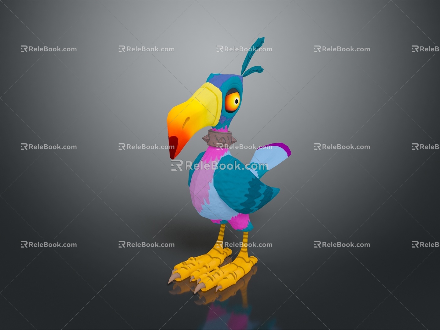 bird bird bird bird game animal cartoon animal animal realistic animal 3d model