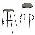 rest modern bar stool 3d model