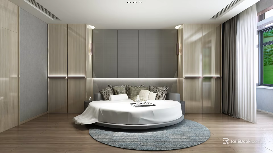 Modern Shower Sauna Space With Wooden Accents Gray Tones Lighting And Relaxing Ambience 3d model 