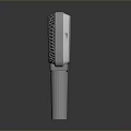 Practical Household Microphone With Gray Body Mesh Grille And Stand