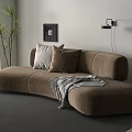 Modern Multiplayer Sofa 3d model