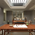 Modern Dining Living Room Interior Design With Wine Rack Wall Bar Stools And Pendant Light