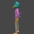 Sorry, the picture focuses on a 3D character model and does not contain food-related information, so it is impossible to generate an English title with "food" as the main subject based on the picture's key information.