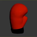 Two Pairs Of Red Boxing Gloves Placed On Reflective Surface For Daily Use