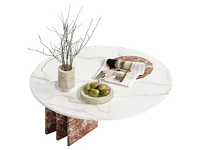 Modern coffee table 3d model
