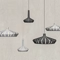 Modern chandelier 3d model