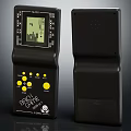 Modern game console 3d model