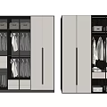 Wardrobe combination 3d model