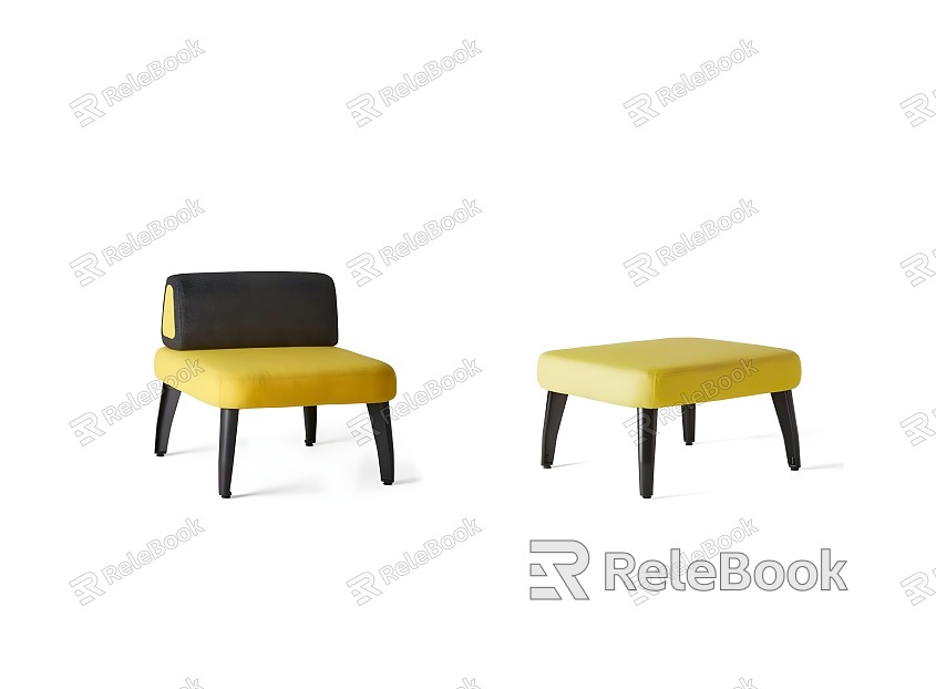 Children's small stool model