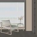 Modern Leisure Chair Single Person Sand Recliner Chair Stool Dining Table and Chair Desk and Chair Table and Chair Lazy Sofa Sofa Multi-Person Sofa Floor Lamp 3d model