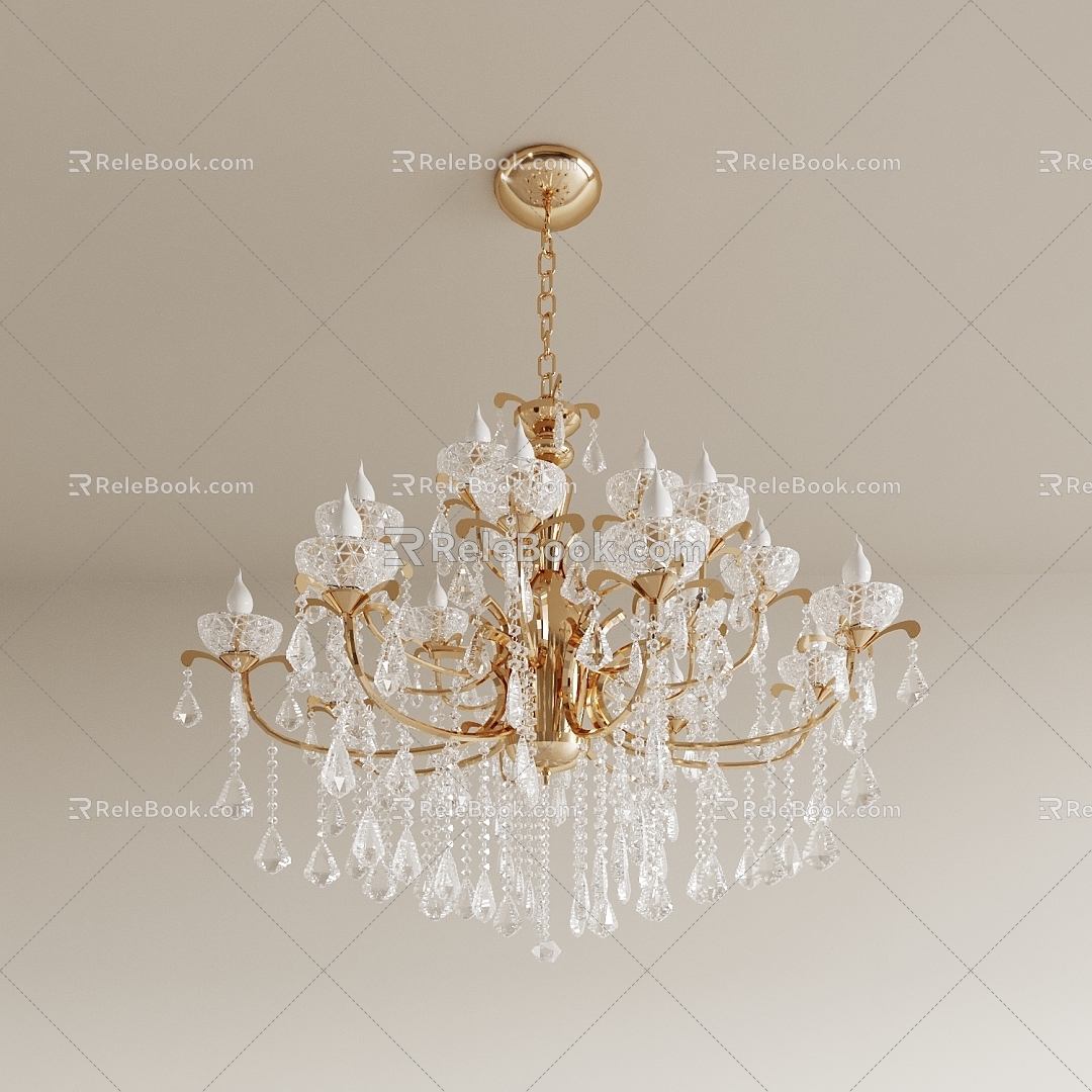 Multi-head Chandelier Dining Room Chandelier Living Room Chandelier Bedroom Chandelier Crystal Chandelier model