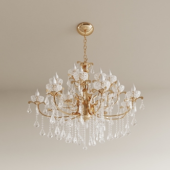 Multi-head Chandelier Dining Room Chandelier Living Room Chandelier Bedroom Chandelier Crystal Chandelier 3d model