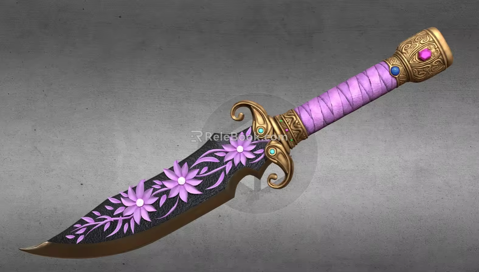 Knife Pickle Knife Dagger Long Knife Short Sword Dagger 3d model