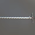 Sword Long Sword Big Sword Silver Snake Sword Eternal Sword Game Sword Curved Sword Cold Weapon Low Face Number Low Model Simple Model Times Movie and TV Level Super Realism 3d model