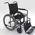 Durable Manual Medical Equipment Wheelchair with Ergonomic Design for Mobility Support