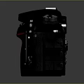 DSLR Camera Card Machine Digital Camera Digital Camera Photographic Equipment 3d model