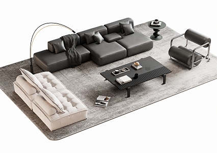 Sofa coffee table 3d model