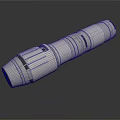 Advanced Space Rocket Component Design With Cylindrical Structure And Technical Details