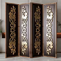Screen partition 3d model