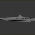 White Wooden Boat With Sleek Hull Design Upper Deck And Windows Details