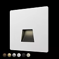 Sleek Square Wall Lights in Various Colors for Modern Home Interior Decoration