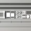 Various Air Conditioner Vent Designs Featuring Grille Square Round And Panel Styles