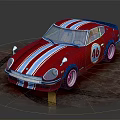 Modern Automobile Vehicle Private Car 3d model